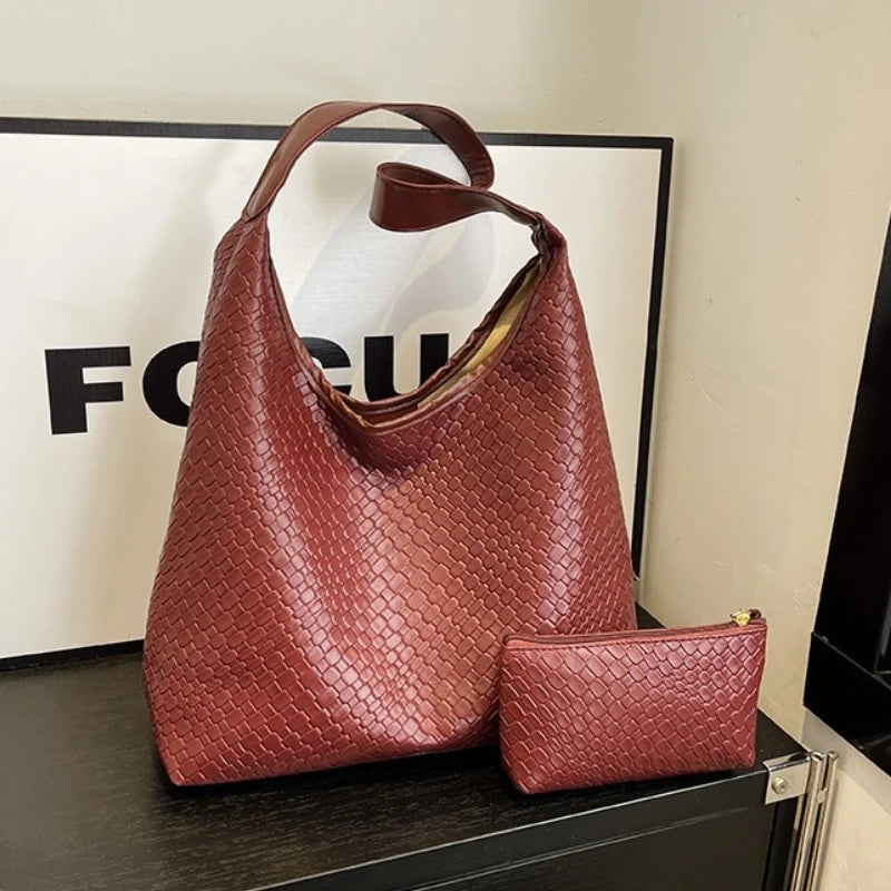 Large Capacity Casual Armpit Bag for Work & Daily Use
