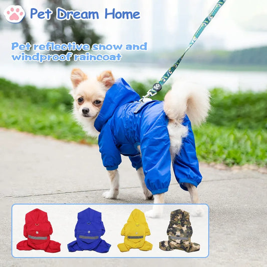 Pet Dog Raincoat