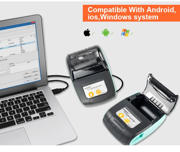 58mm Wireless Inkless POS Receipt Printer