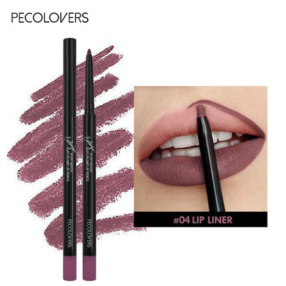 Waterproof Matte Lip Liner Pencil