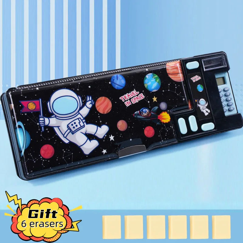 Cartoon Calculator Pencil Case