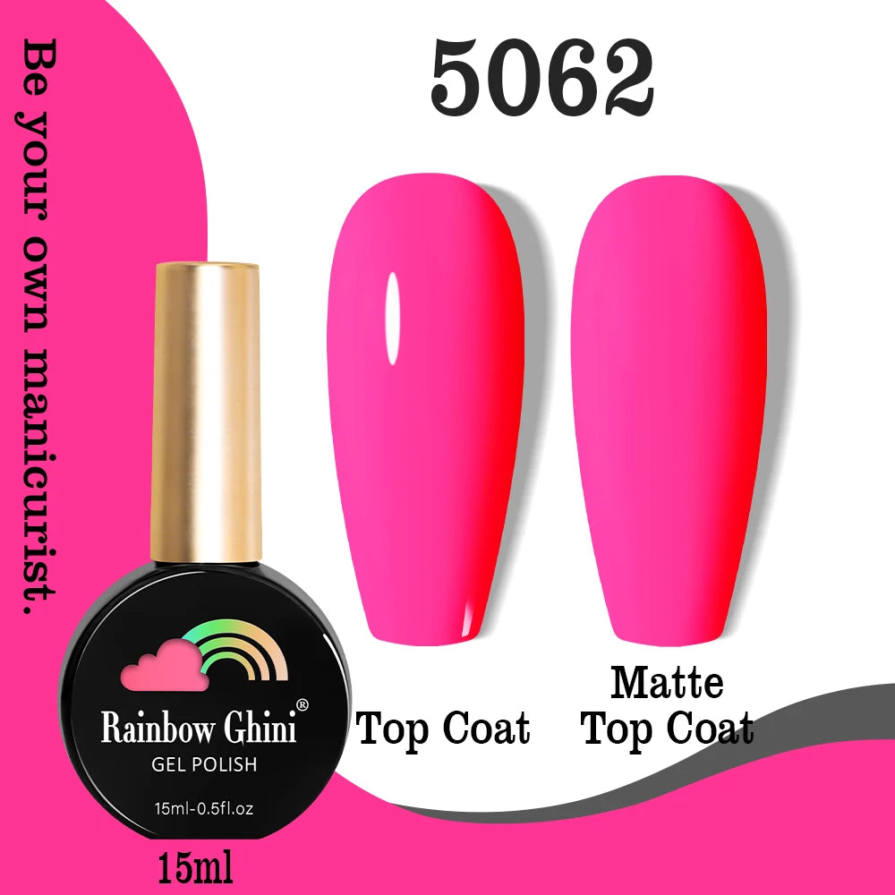 Rainbow Ghini 15ML HEMA & TPO Free Gel Nail Polish