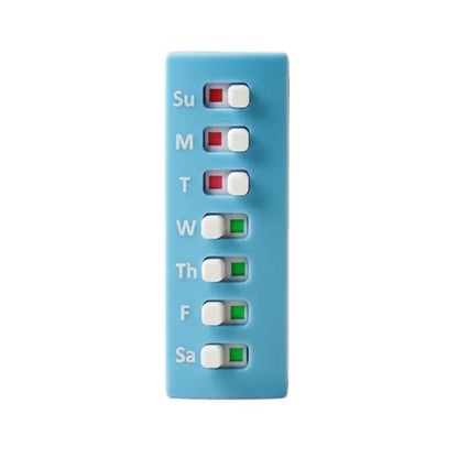 Weekly Pill Reminder Tracker