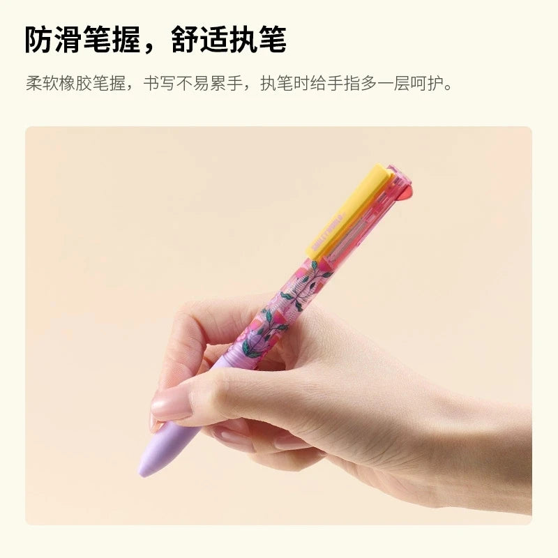 0.5mm Gel Pen & Mechanical Pencil Multi Pen for School & Office