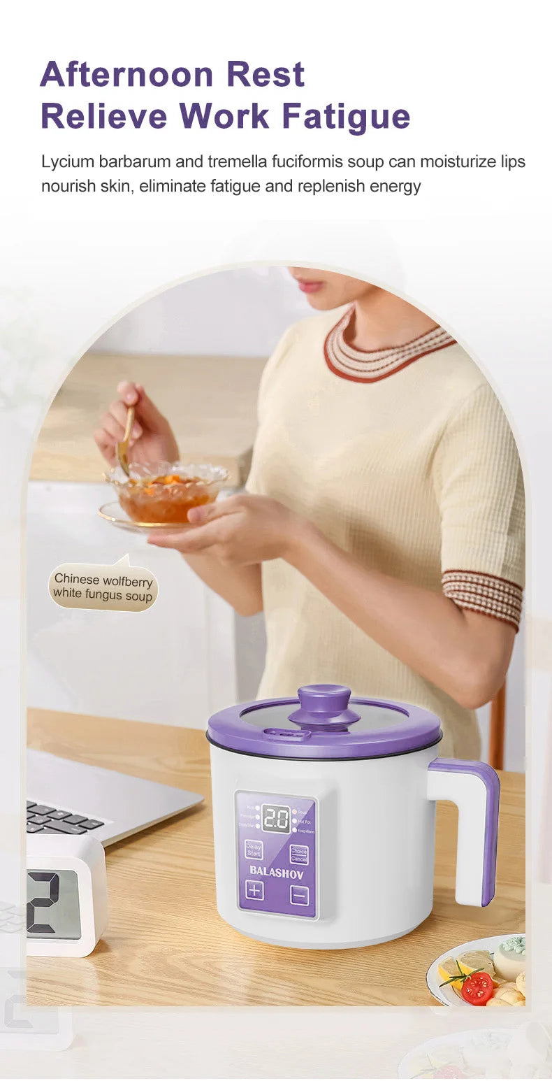 Mini Rice Cooker Steamer