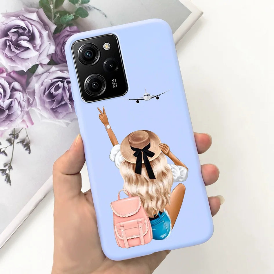 Shockproof Silicone Fashion Pattern, shockproof, silicone, red Mobile