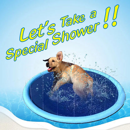 Interactive Dog Water Spray Splash Mat