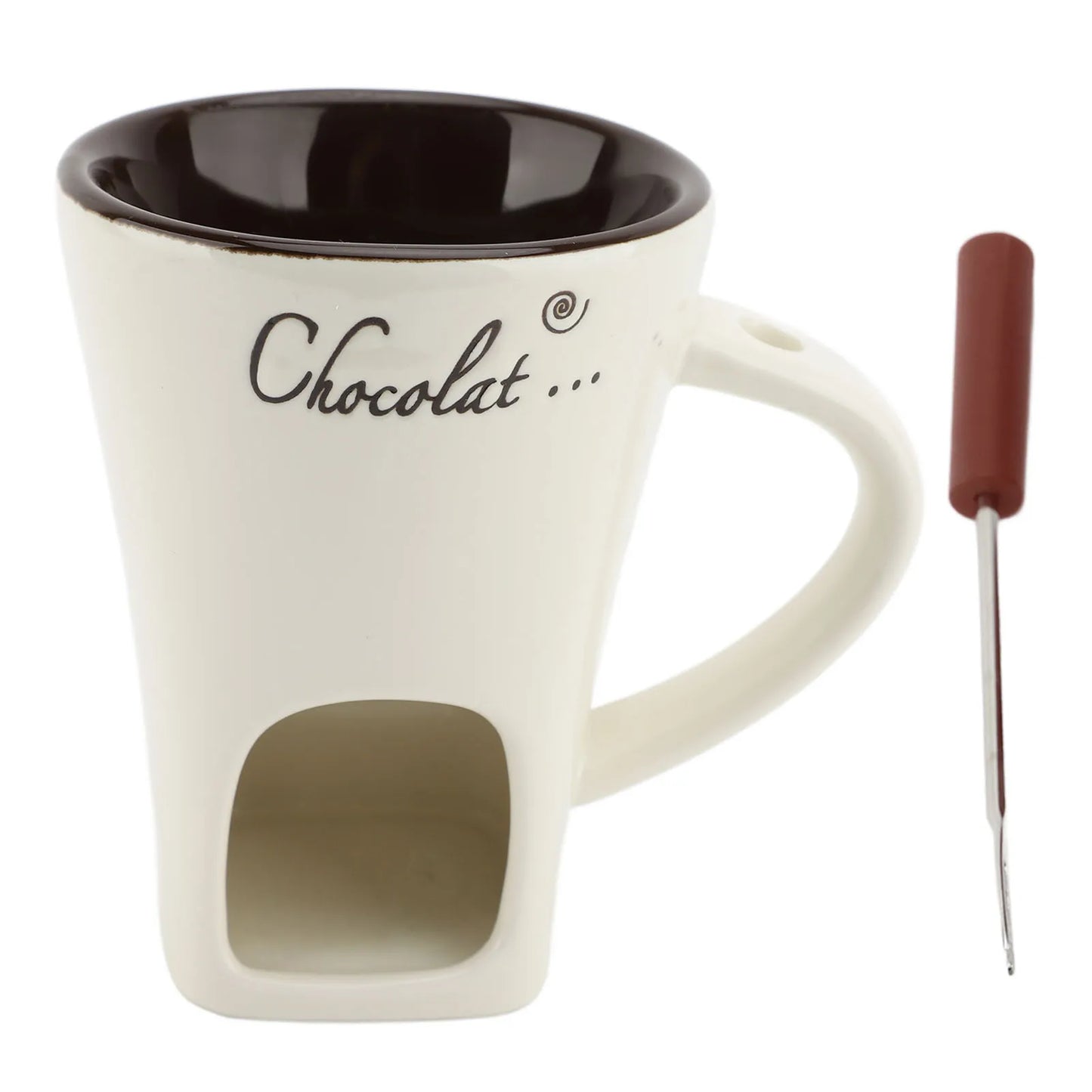 Ceramic Chocolate Fondue Mug