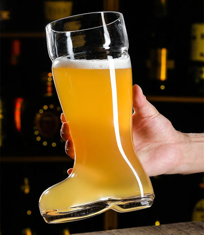 Boot-Shaped Beer Glass