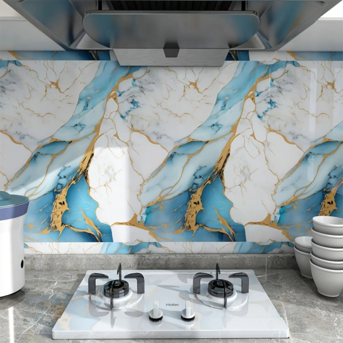 Marble Self-Adhesive Kitchen Renovation Film