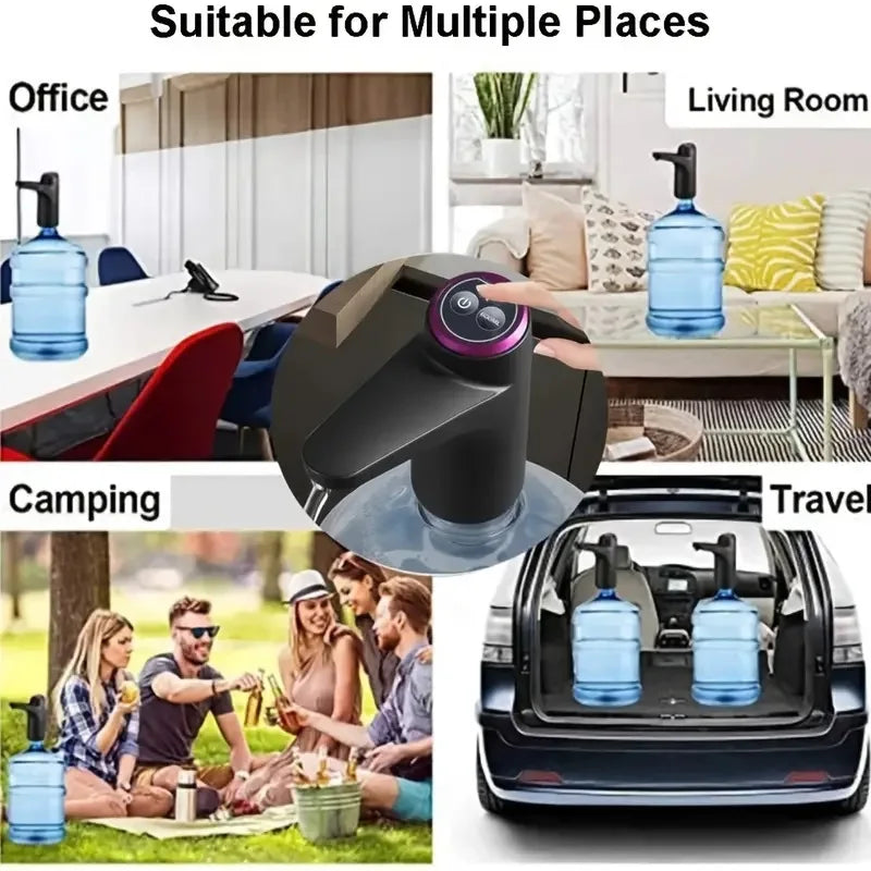 USB Rechargeable Water Bottle Dispenser Pump