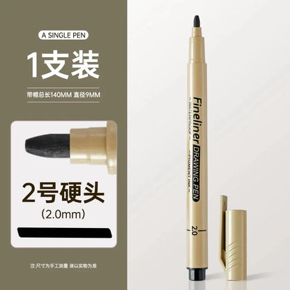 Waterproof Black Fineliner Drawing Pen