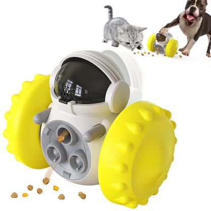 Interactive Dog Treat Dispenser Puzzle Toy & Slow Feeder
