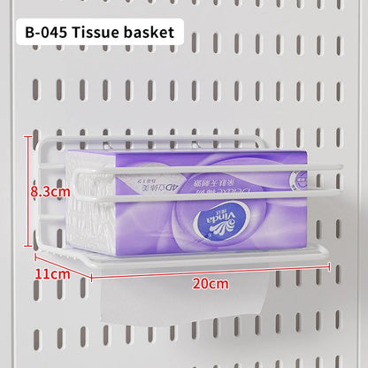 Adjustable Desktop Pegboard Organizer