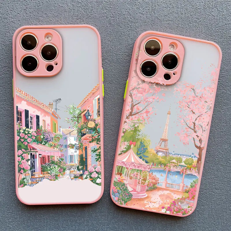 iPhone Case Illustrated Townscape