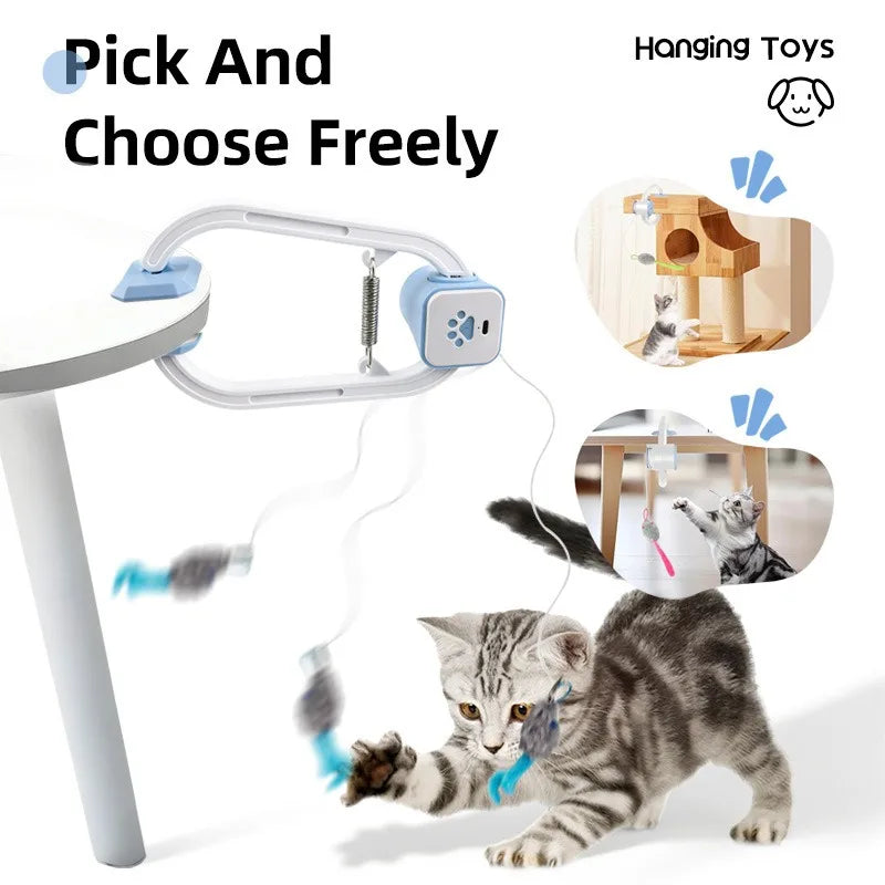 Electronic Door Hanging Cat Toy