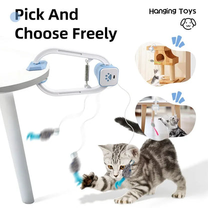 Electronic Door Hanging Cat Toy