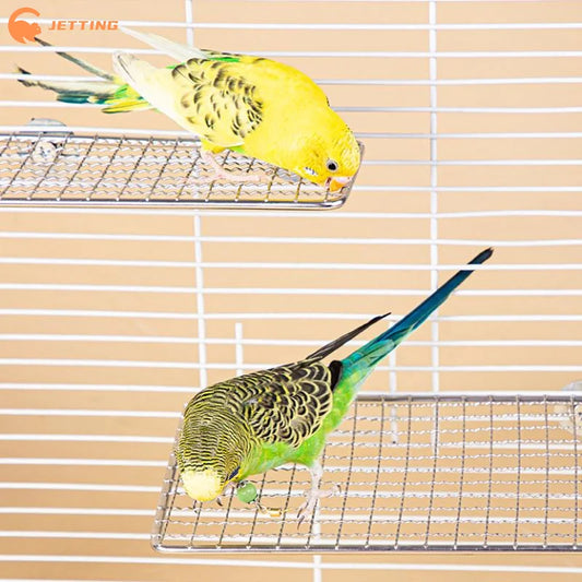 Stainless Steel Parrot Cage Platform Stand