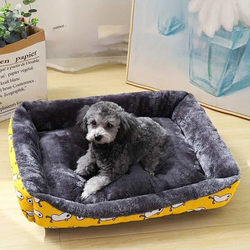Plush Orthopedic Pet Sofa Bed
