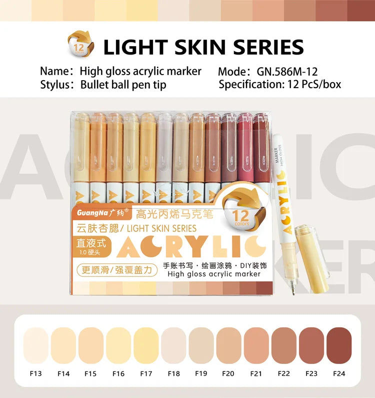 High Gloss Acrylic Paint Markers
