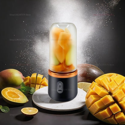 Portable Dual Cup Fruit Juicer