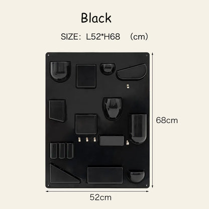 Wall-Mounted Modular Storage Organiser Board