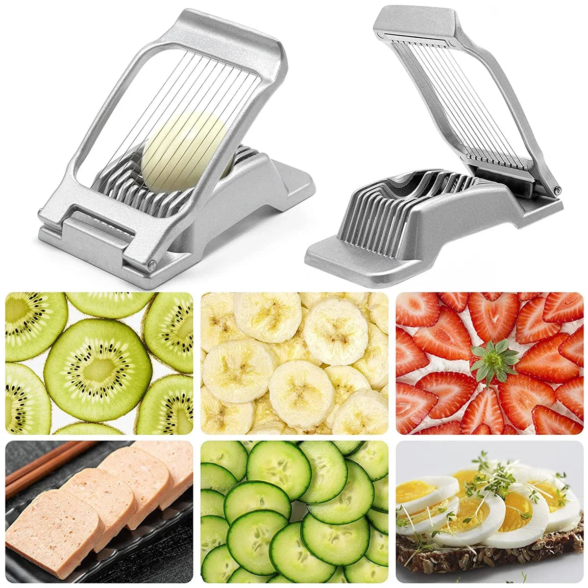 Heavy Duty Aluminium Egg Slicer