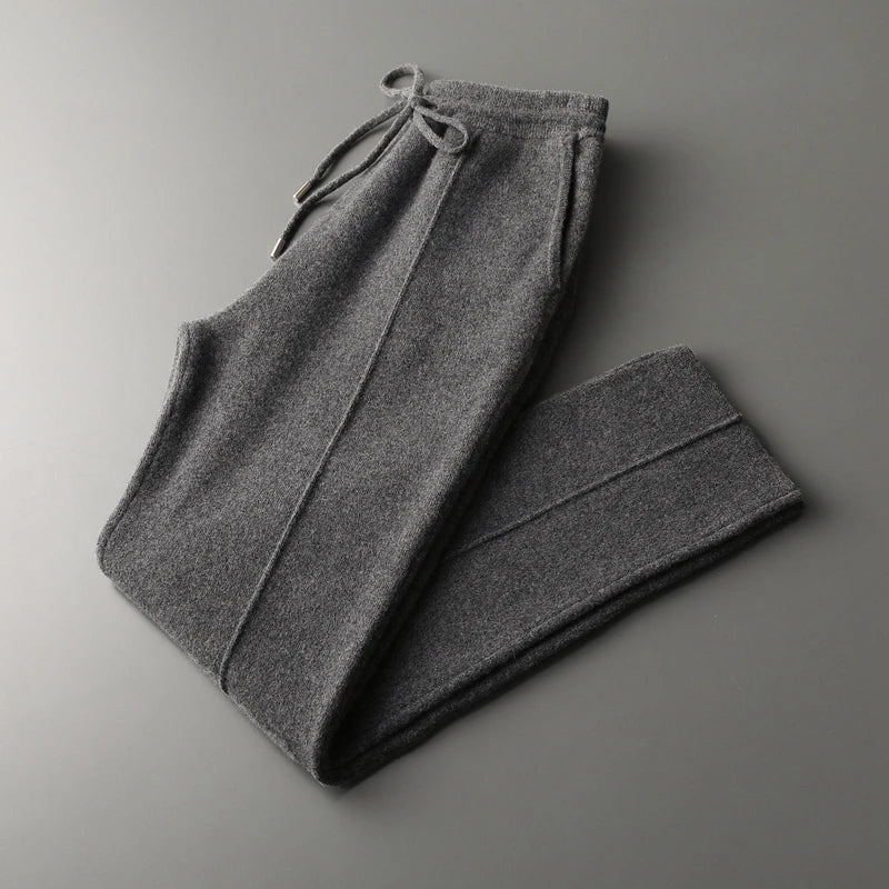 Men’s 100% Wool Cashmere Style Pants