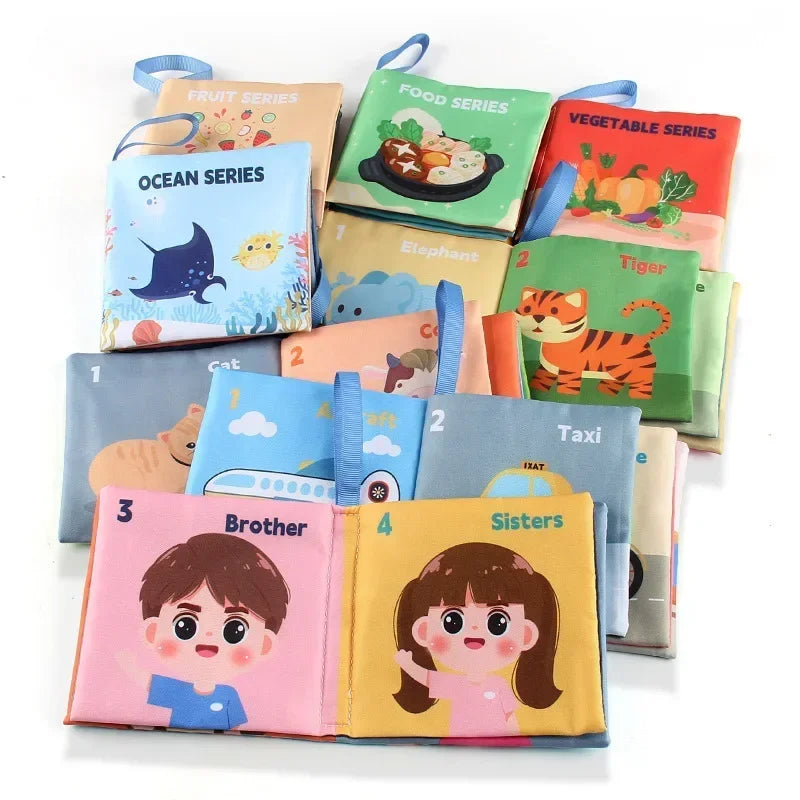 Soft Cloth English Baby Book