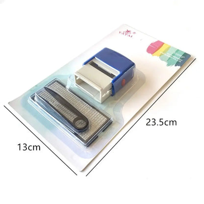Self-Inking Custom Address Stamp Kit