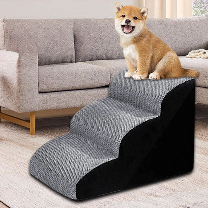 Memory Foam Pet Stairs Ramp