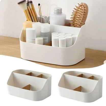 5-Compartment ABS Desktop Storage Organizer Box