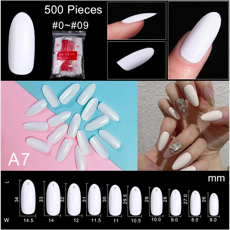 Full Cover False Nail Tips