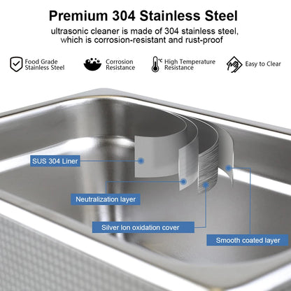 Ultrasonic Heated Cleaning Machine