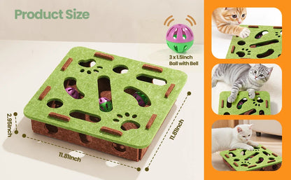 Interactive Cat Puzzle Maze Toy