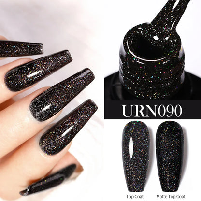 UR SUGAR 7.5ml Glitter Nude Gel Nail Polish