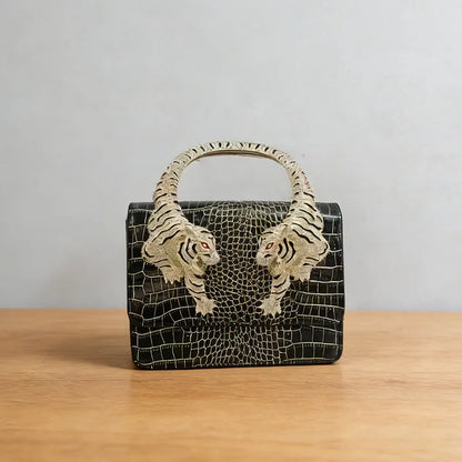 Vintage Mini Top Handle Crossbody Bag