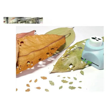 4-in-1 Mini Leaf Paper Punch