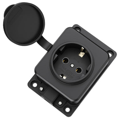 IP54 Waterproof Wall-Mounted Power Socket