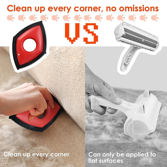 4-in-1 Pet Hair Remover Brush