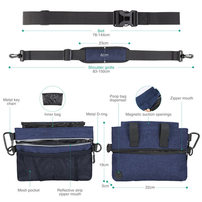 Hands-Free Dog Training Treat Pouch