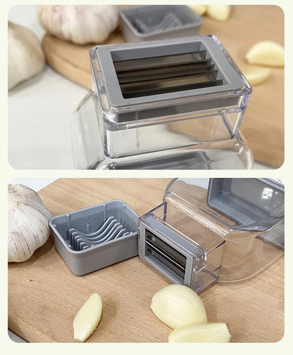 Manual Pressing Garlic Grater Cutter