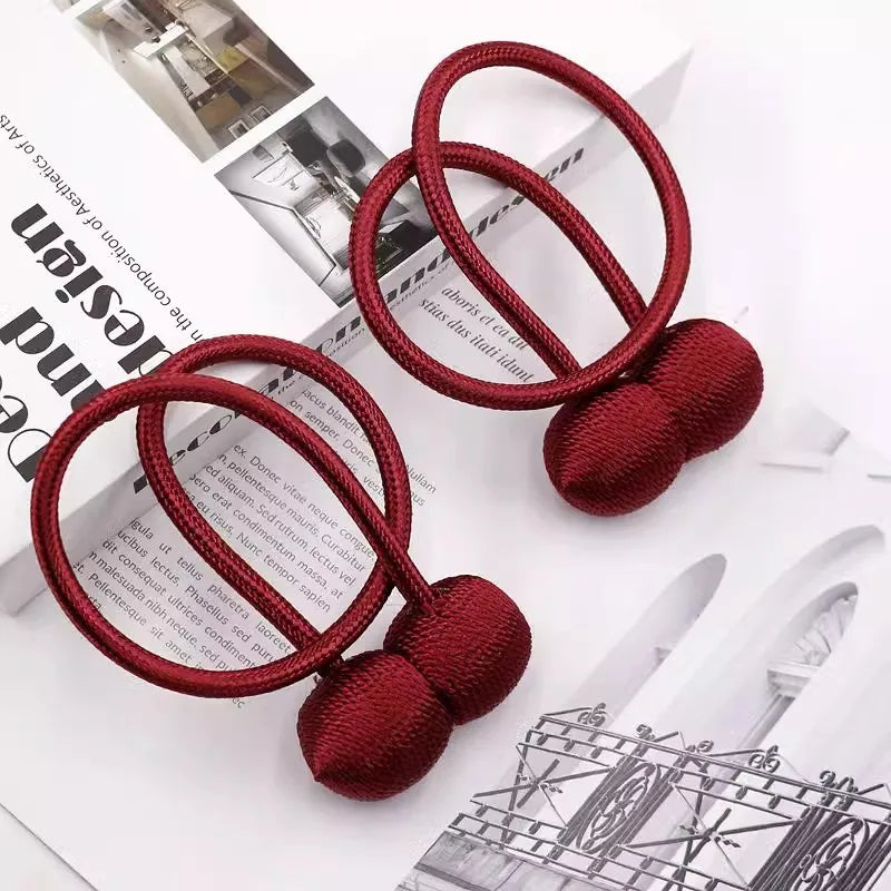 Magnetic Curtain Tie Back Straps