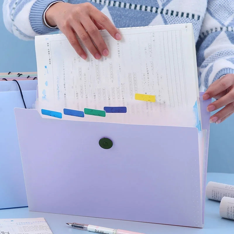 5-Pocket Expanding Document Folder