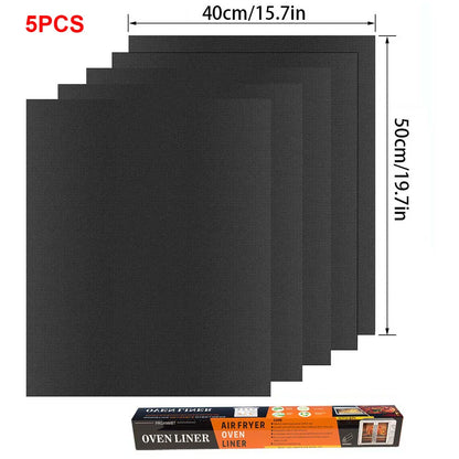 Heat Resistant Teflon Grill & Baking Mat for BBQ, Oven & Air Fryer
