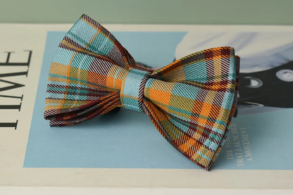 Personalized Plaid Dog Collar, Harness & Leash Set
