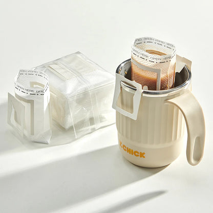 Portable Single-Serve Drip Coffee Filter Bags for Fresh Brew Coffee & Tea