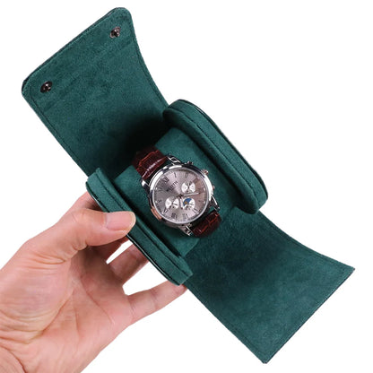 Single Watch Storage Case with Protective Cushion