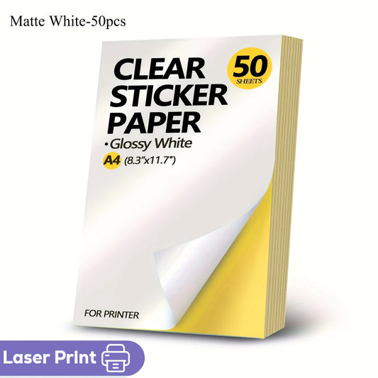 A4 Printable Self-Adhesive Sticker Paper