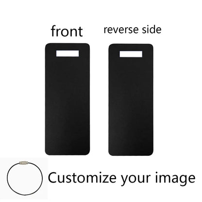 Custom Photo Double-Sided Alloy Luggage Tag